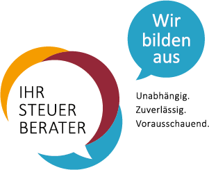 Logo „Steuerberater – Wir bilden aus“